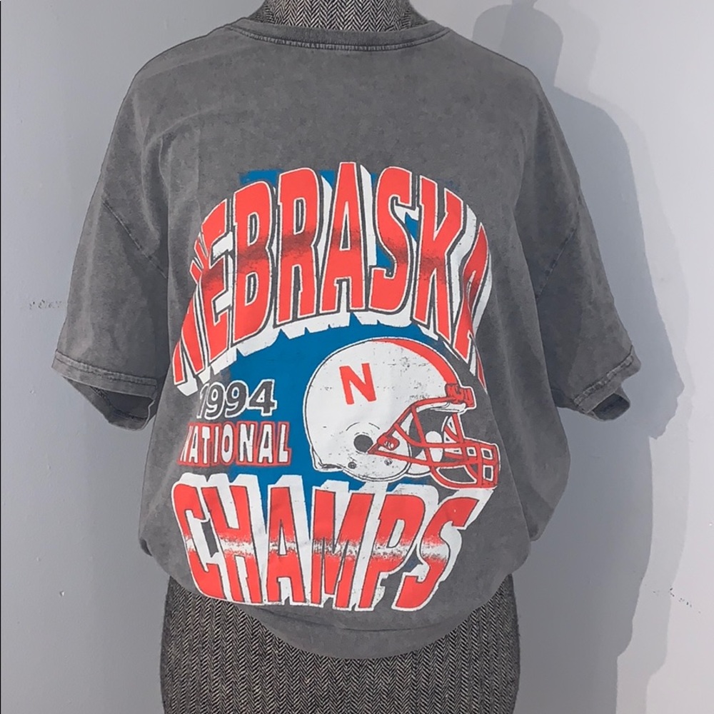 Vintage style Nebraska Huskers Tee